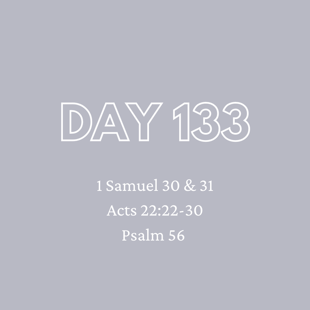 Daily Devotion - Day 133