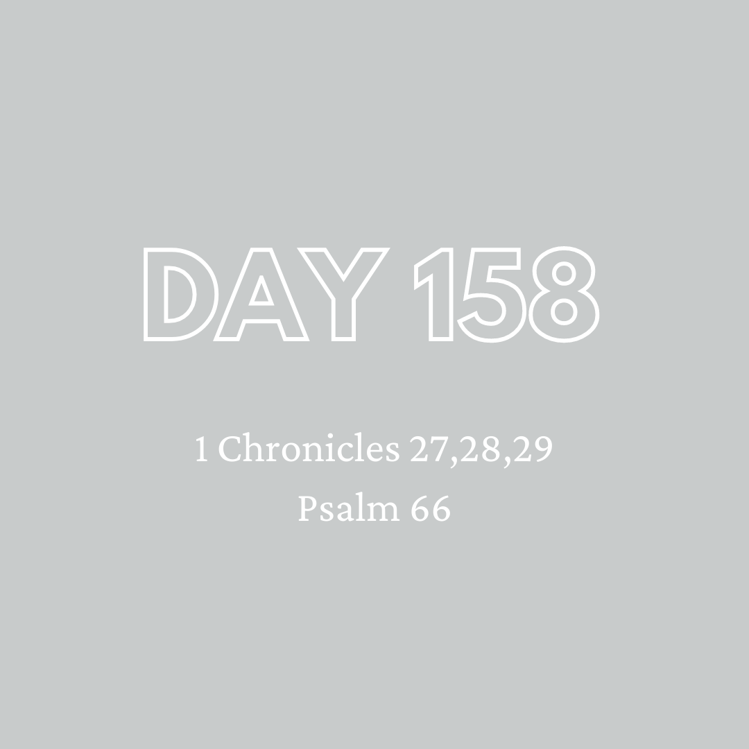Daily Devotion - Day 158