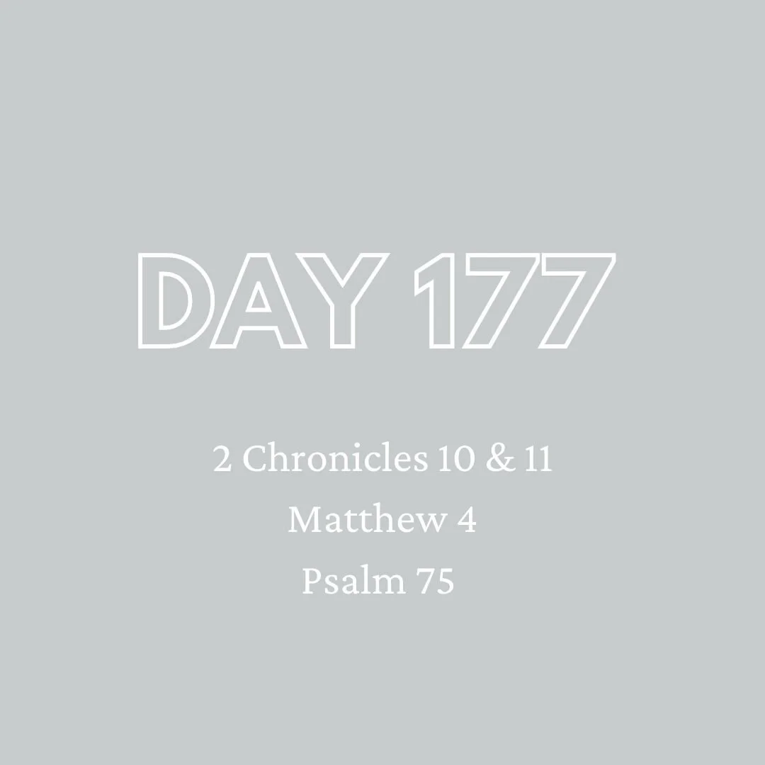 Daily Devotion - Day 177