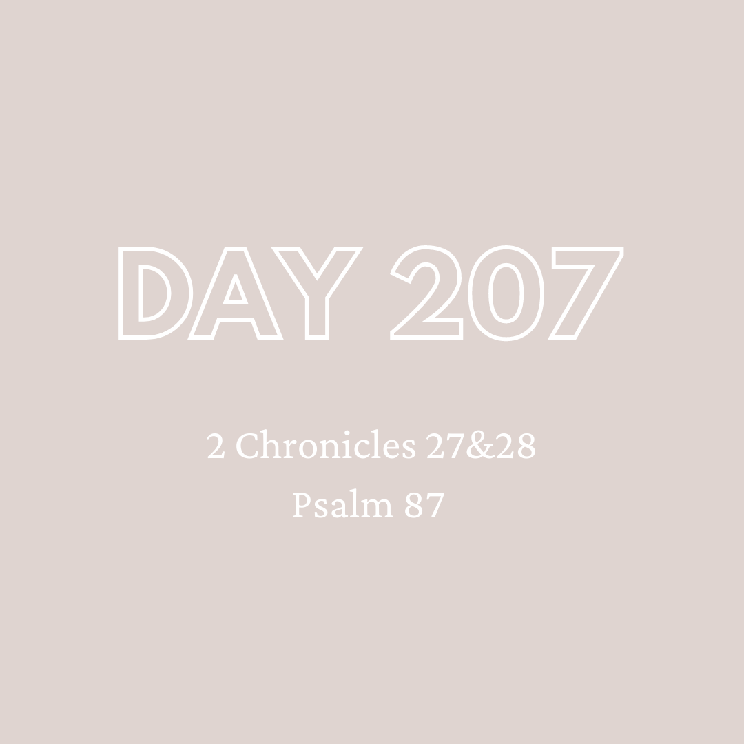 Daily Devotion - Day 207