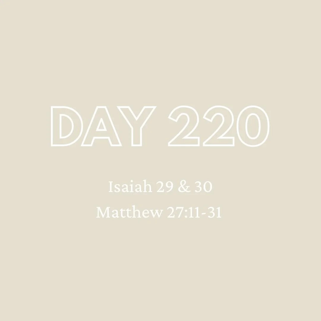 Daily Devotion - Day 220