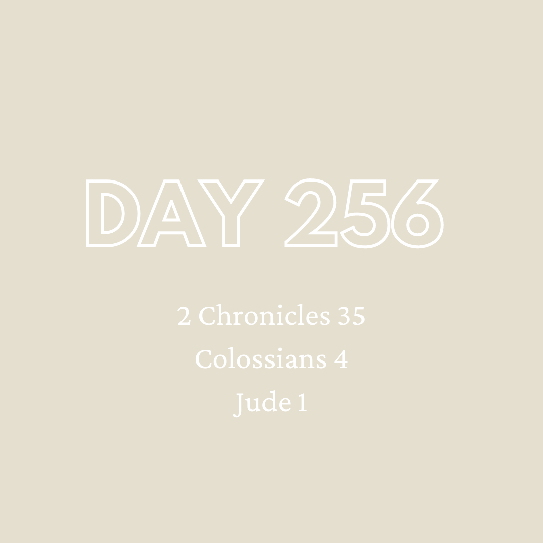 Daily Devotion - Day 256