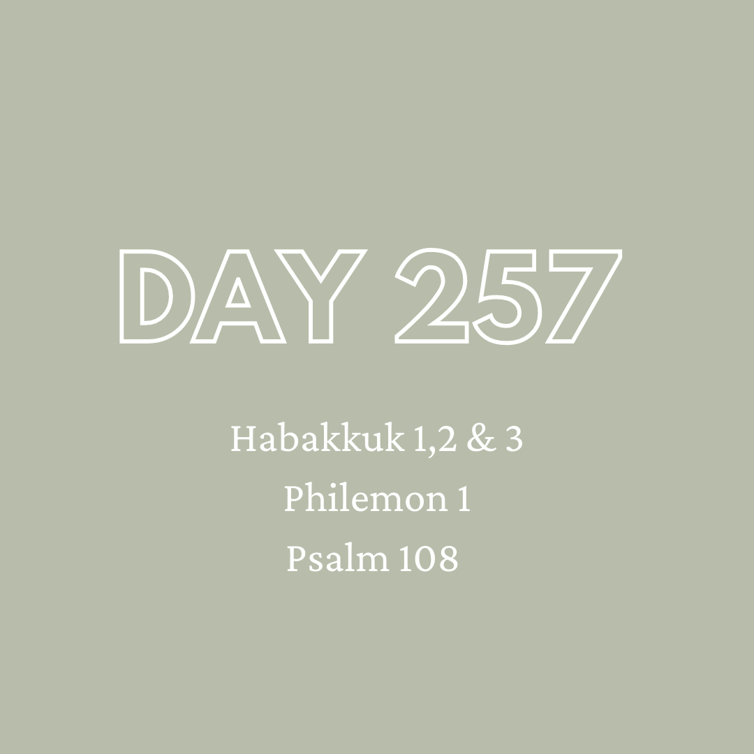 Daily Devotion - Day 257