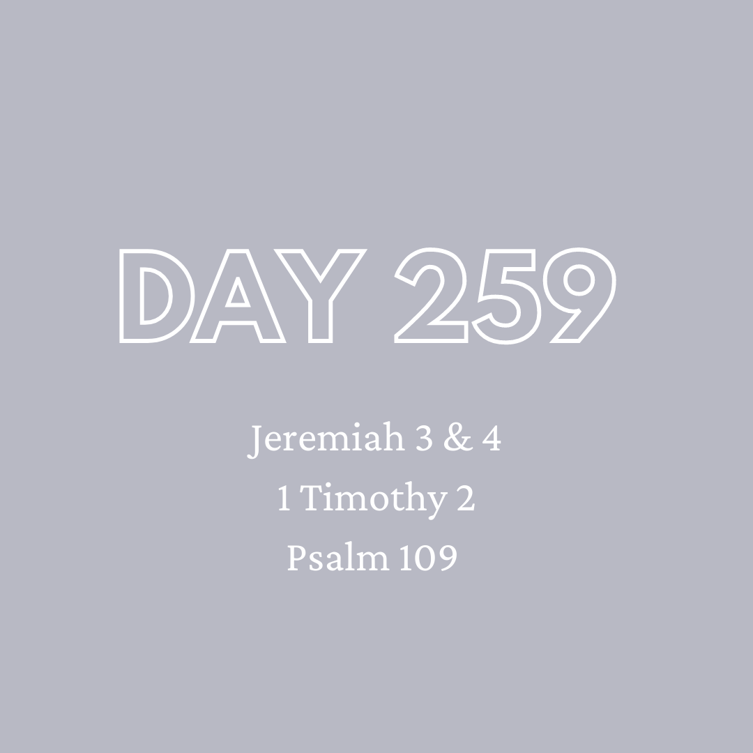 Daily Devotion - Day 259
