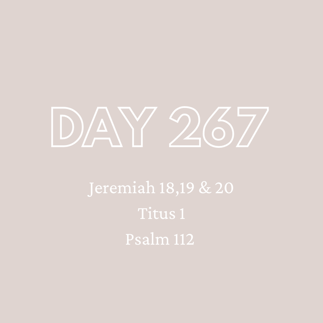 Daily Devotion - Day 267