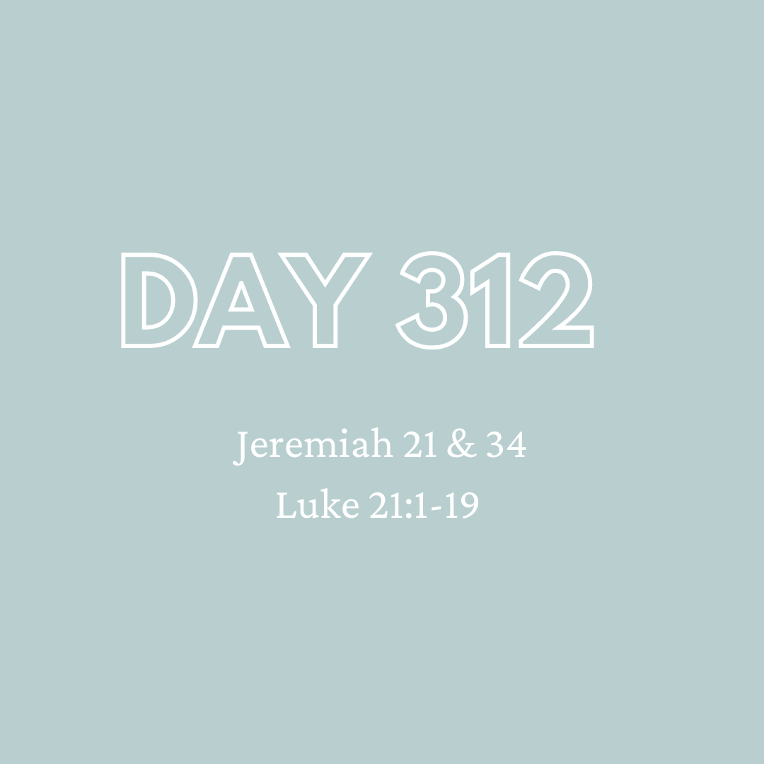 Daily Devotion - Day 312