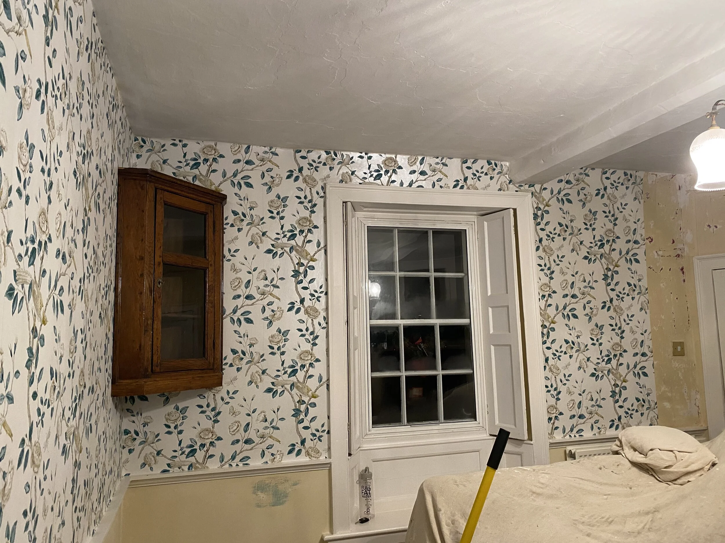 Working my way around that corner unit was tricky but fun...