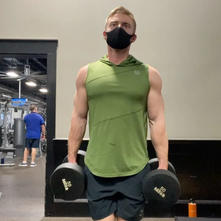💪🏼 Friday Arm Day 💪🏼⁣
⁣
🔹 DB Bicep Curls: 10/8/6 ⁣
🔹 DB Over Head Tricep Extension: 10/10/10⁣
🔹 Drag Curls/ Rope Tricep Extension: 10/10/10 ⁣
🔹 DB Lateral Curls/ DB Tricep Kickback: 10/10/10⁣
⁣
#ironaddict #arms #armday #bicep #tricep #exerci
