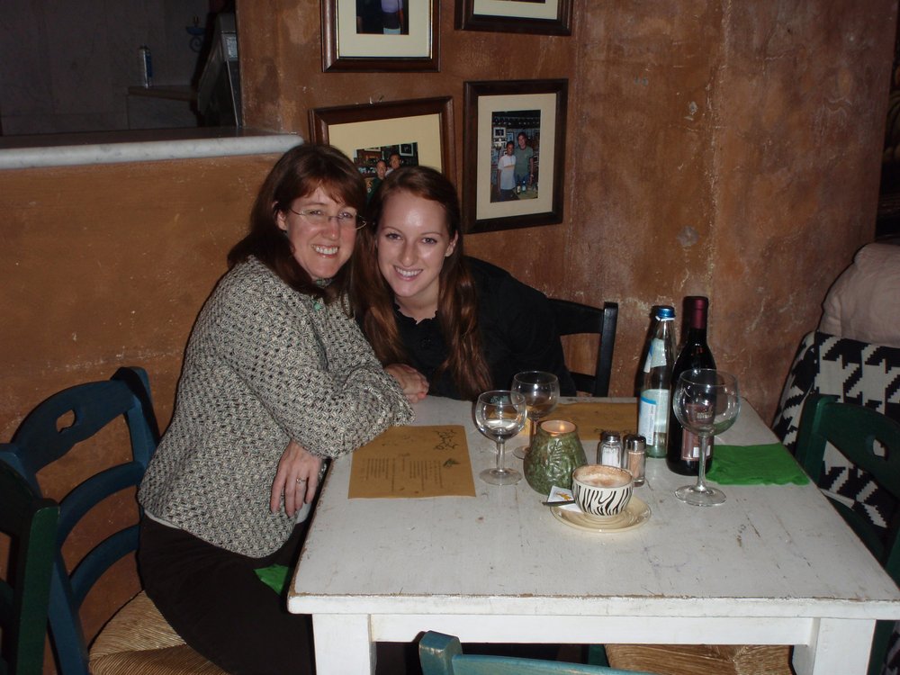 Amanda and Mom in Florence Italy.JPG