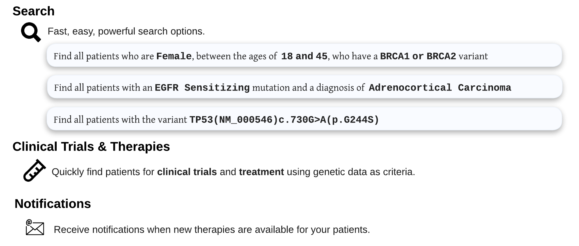 Frameshift Molecular Tumor Profile System
