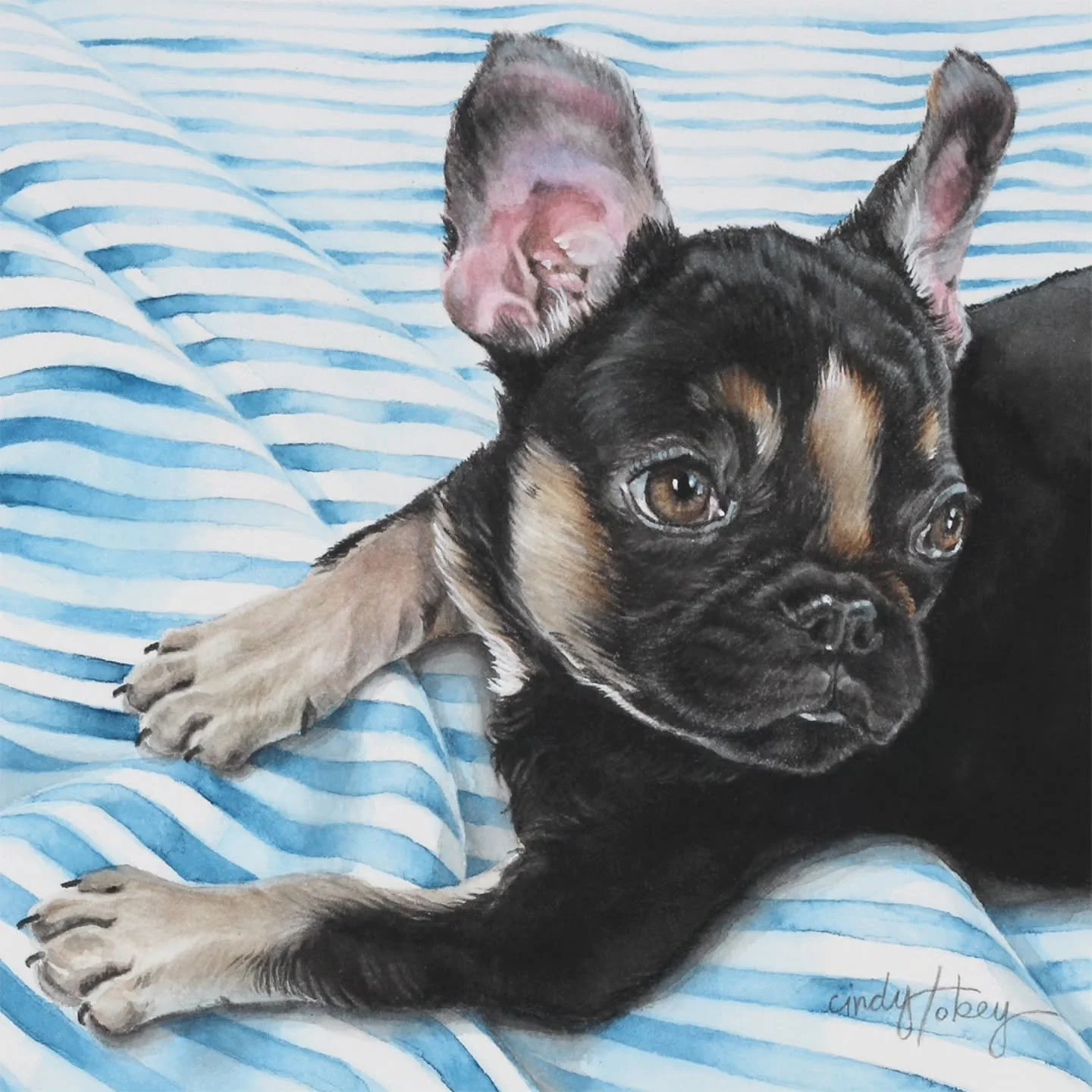 Meet Vera. She will be part of the Holland Area Arts Council's 6x6 Exhibit fundraiser. She along with 199 other paintings from area artists will be available for purchase from the evening of Friday, August 29 - Saturday, October 4th. Paintings are ex