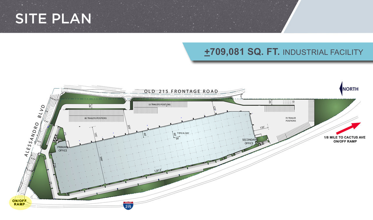 Truck Yard Depth and Trailer Parking Areas