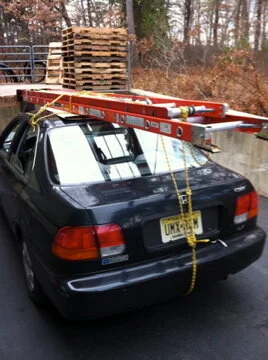 Truck Trapped In a Car’s Body (December 17, 2011)