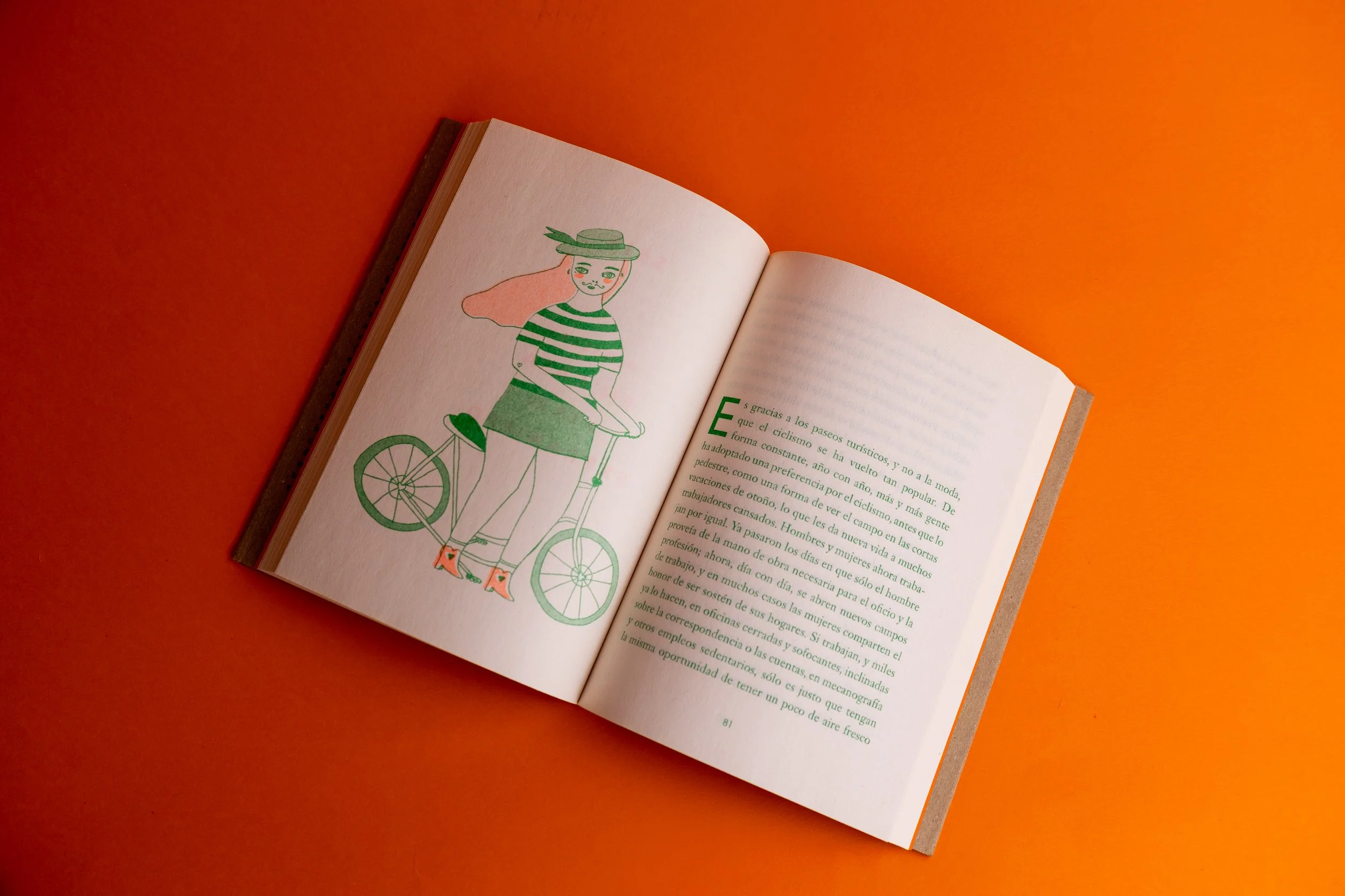 Mujeres en bicicleta de F.J. Erskine