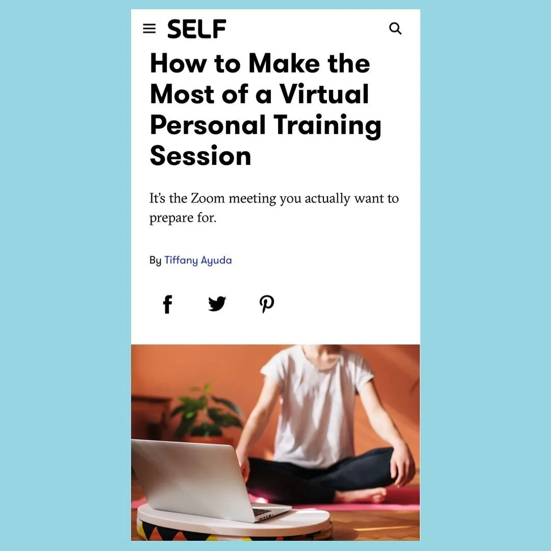 Virtual or in-person, it&rsquo;s so important to set yourself up for success to achieve your fitness goals. Check out this article by @tiffanatic12 on @selfmagazine on how to make the most of your virtual training sessions. Link in bio for full article. 

My favorite PeelFit tips: 

🧿 Find a certified trainer who caters to your fitness goals 
Interested in kettlebells? Find someone who&rsquo;s certified in kettlebells (@dv8fitness I&rsquo;m looking at you 💪🏼) 

🧿Establish a rapport with your trainer
Set up a meet-and-greet with your potential trainer and give them as much info as you can before you start working together. 

🧿Set up your space for success
Find a space in your home where you can move around. 

🧿Find a community
Shout out to all of my amazing Team PeelFit athletes. Growing the PeelFit community and seeing my athletes week after week keeps me going!

#peelfit #peelfitsmallgrouptraining #peelfittrainingtips #selfmagazine #dv8fitness #daretodv8 #virtualtraining #kettle