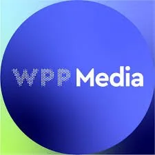 WPP Media logo on a blue circular background.