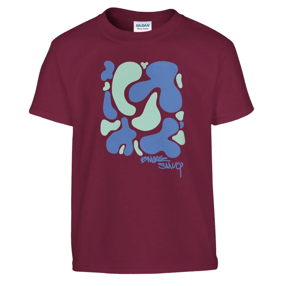 Kids - Blob T-Shirt - Blues