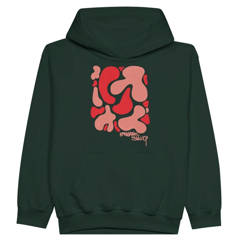 Kids - Blob Hoodie - Pinks