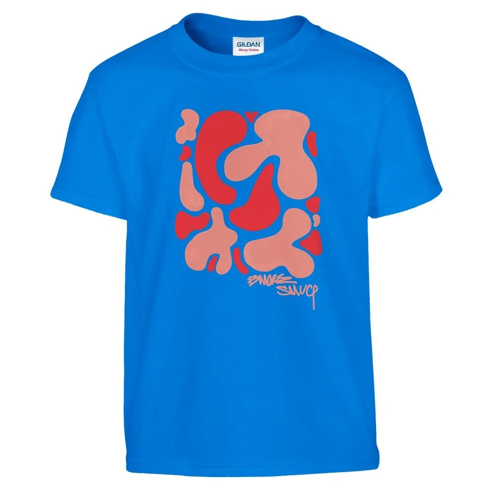 Kids - Blob T-Shirt - Pinks