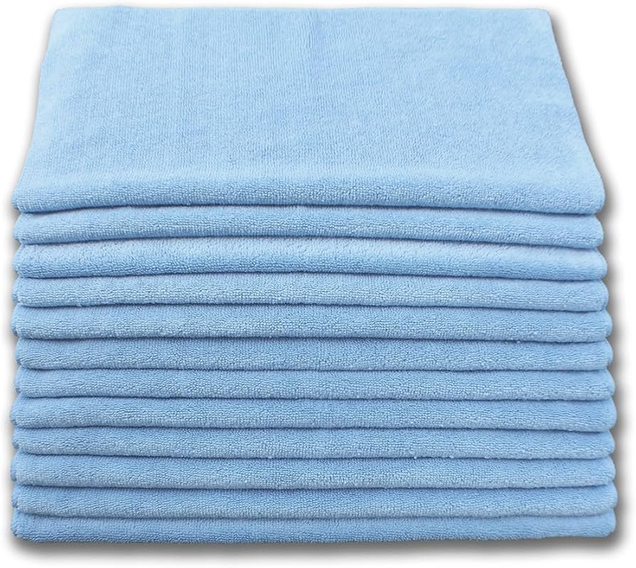 Cleaning Cloth 16X16 260Gsm Hospeco Microfiber Multi-Purp Yel 12/DZ