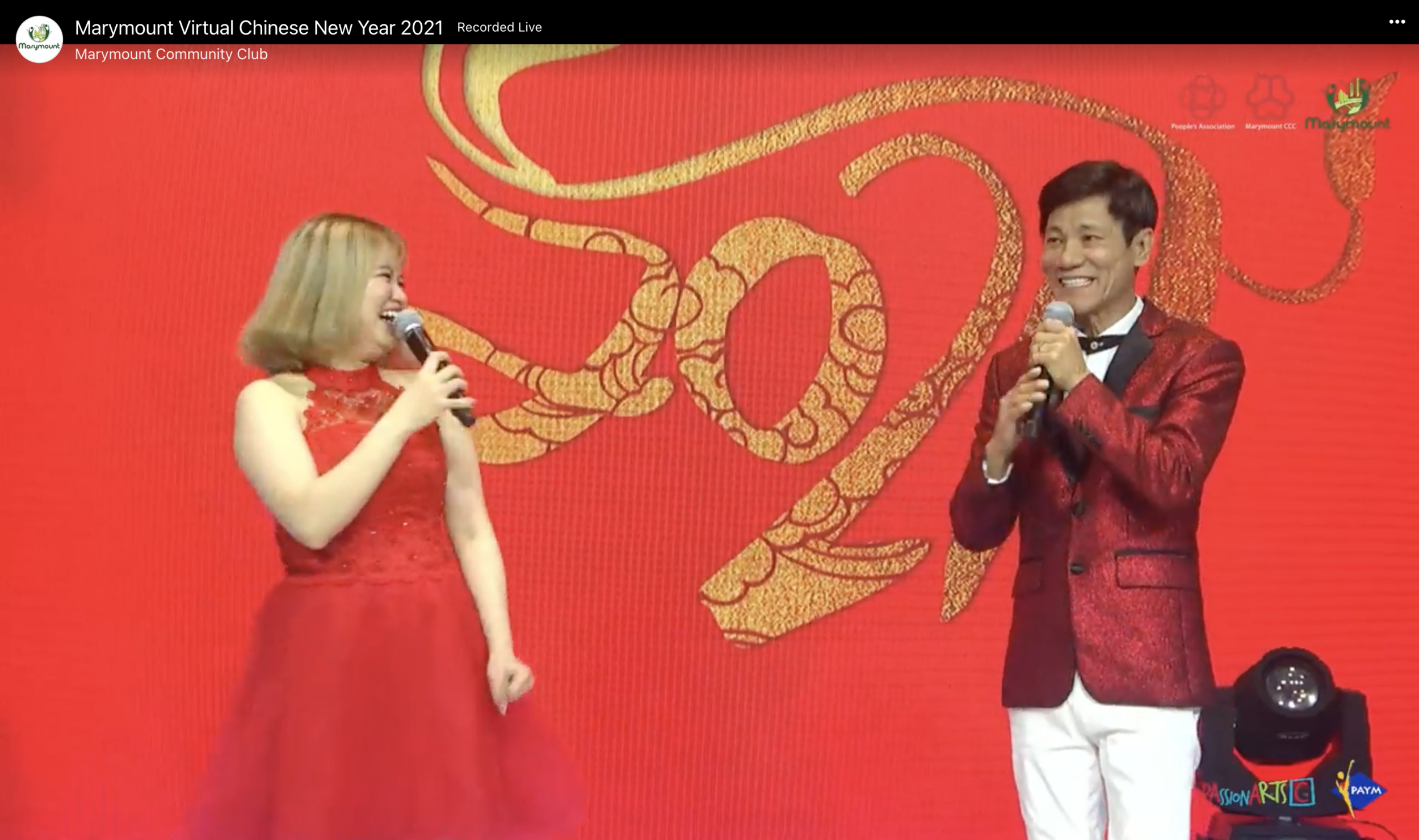 Engaged emcees Wang Lei and Anderene Choo