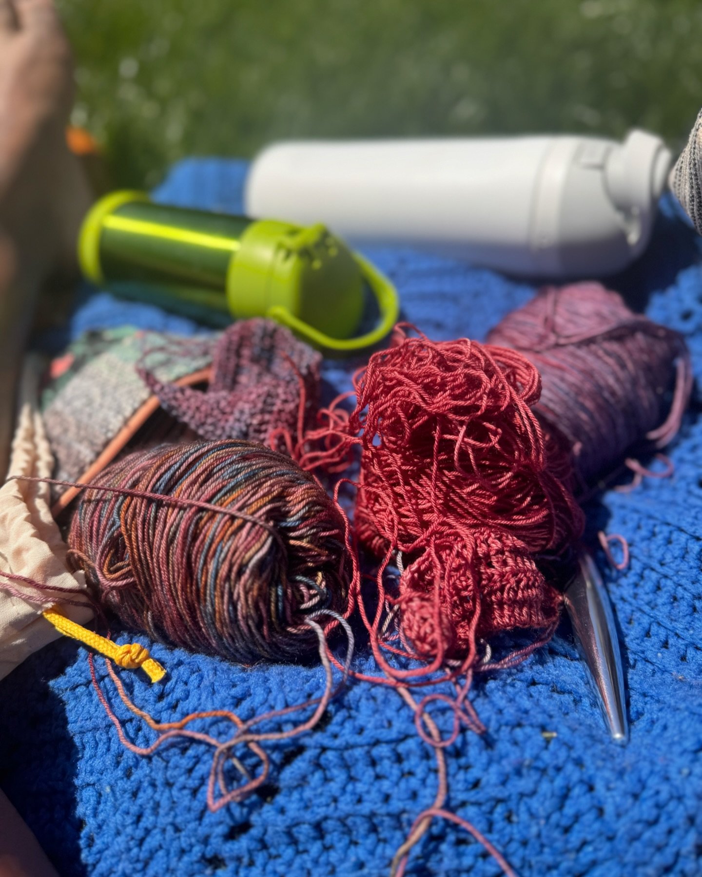 Pov: Soaking in the Spring Sun after a very, very, very, busy and stressful week. 

I hope you all are able to find some crafty time this weekend. I&rsquo;m starting mine early.