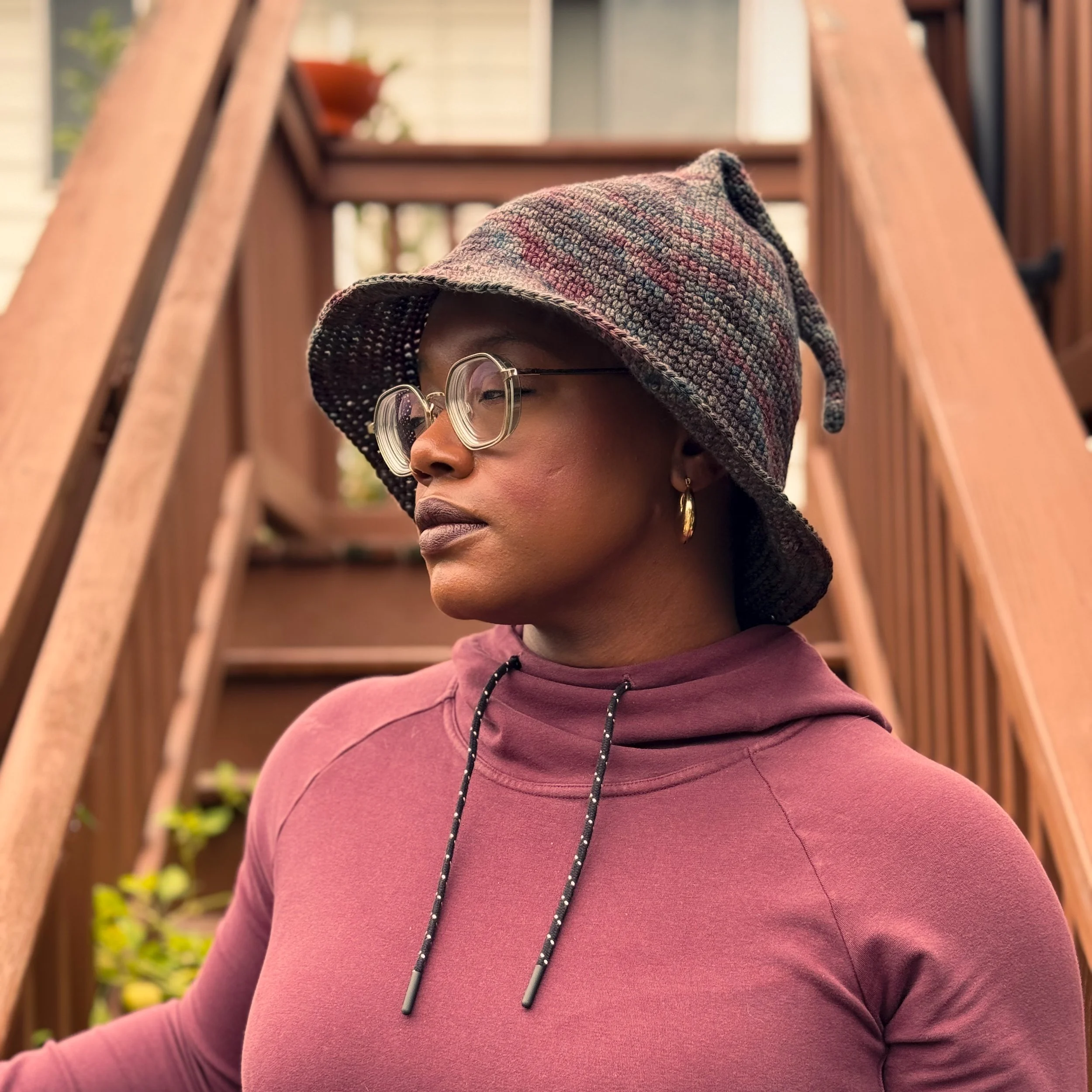 City Witch Hat Crochet Pattern