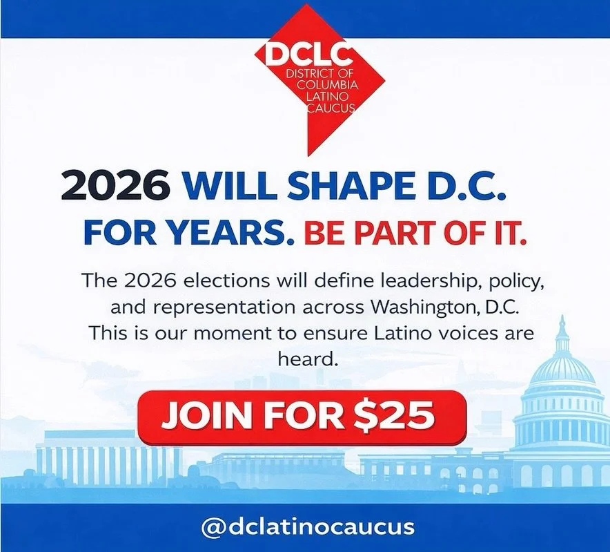 Renew your DCLC membership for 2026! Link in bio!
&nbsp;
As a DCLC member, you get to directly participate in our candidate endorsement process. With so many candidates running for open positions, we want to ensure that candidates who support the Lat