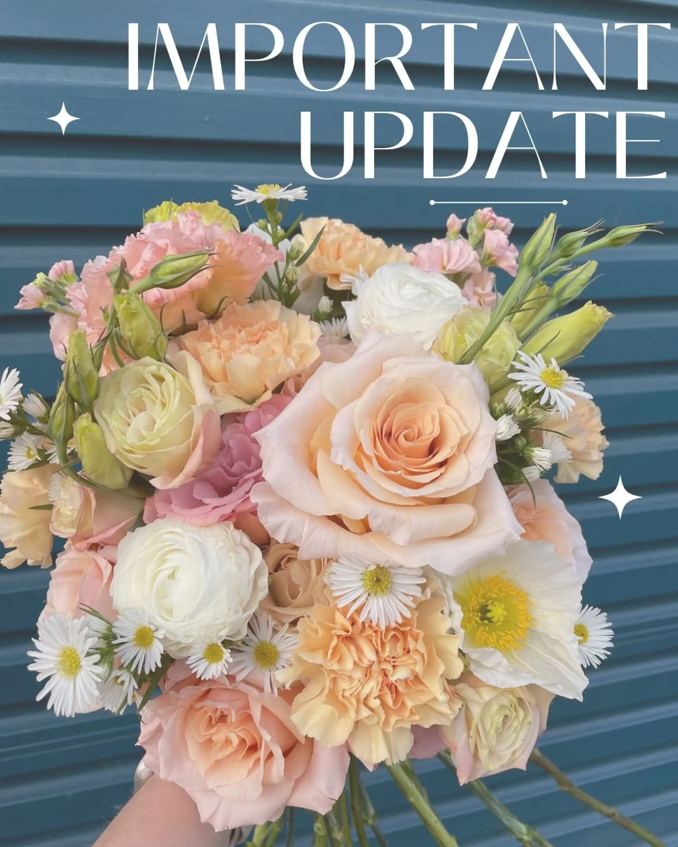 A very bittersweet update for you all&hellip; I am moving away!! 
Which sadly means we are no longer offering daily deliveries around the Coffs area. 
Our last days are this Wed 23rd &amp; Thurs 24th April..

This also means new wedding bookings are 
