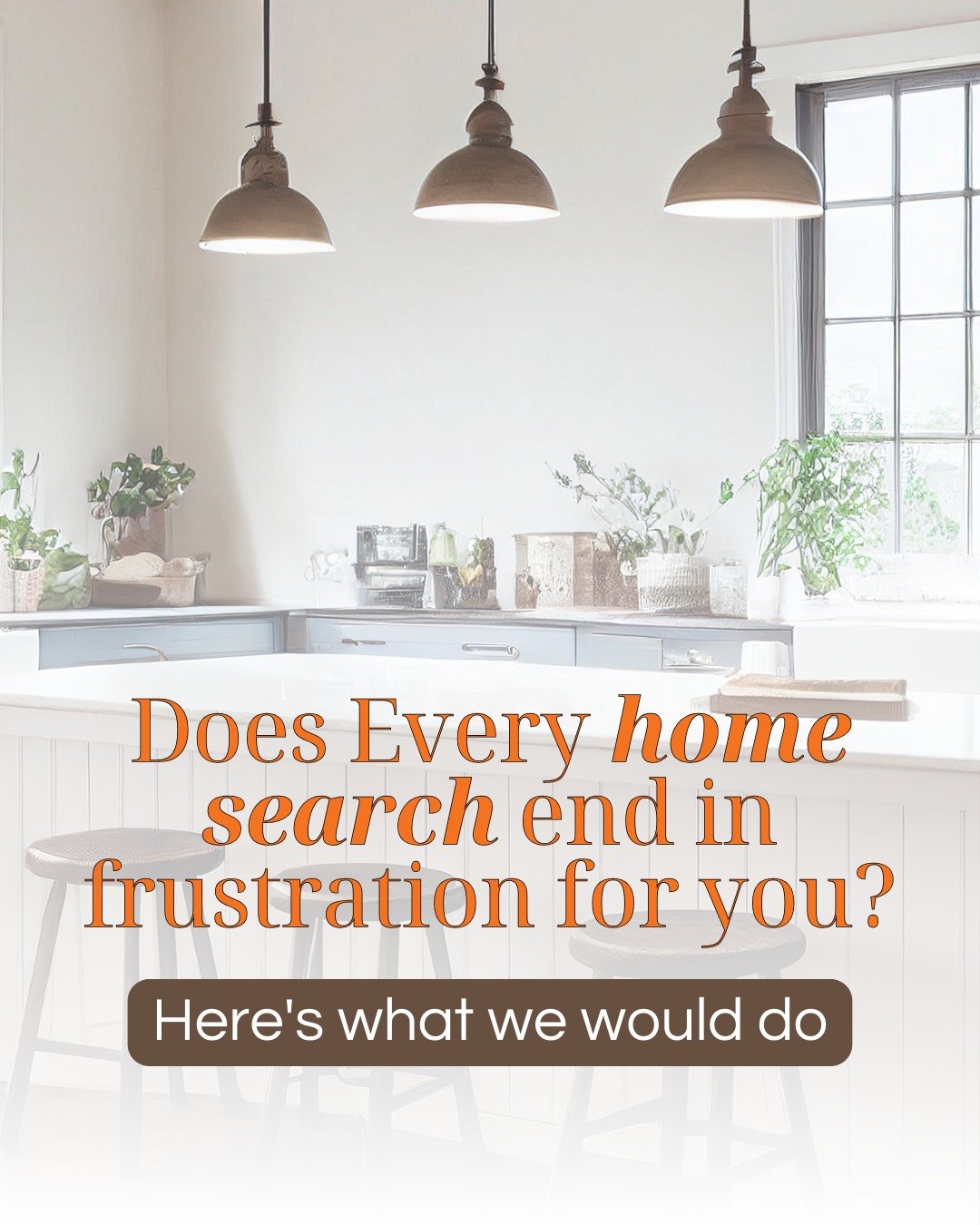 Feeling like every home search ends in frustration? Trust me, we&rsquo;ve all been there. Here&rsquo;s what I&rsquo;d do to turn things around:

✔️ Broaden your search criteria! Don&rsquo;t be afraid to explore nearby neighborhoods or homes just abov