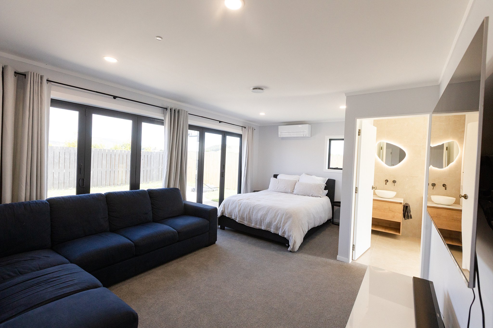 Garage Conversion &amp; Tiled Bathroom Renovation in Papamoa | Airbnb Studio Transformation