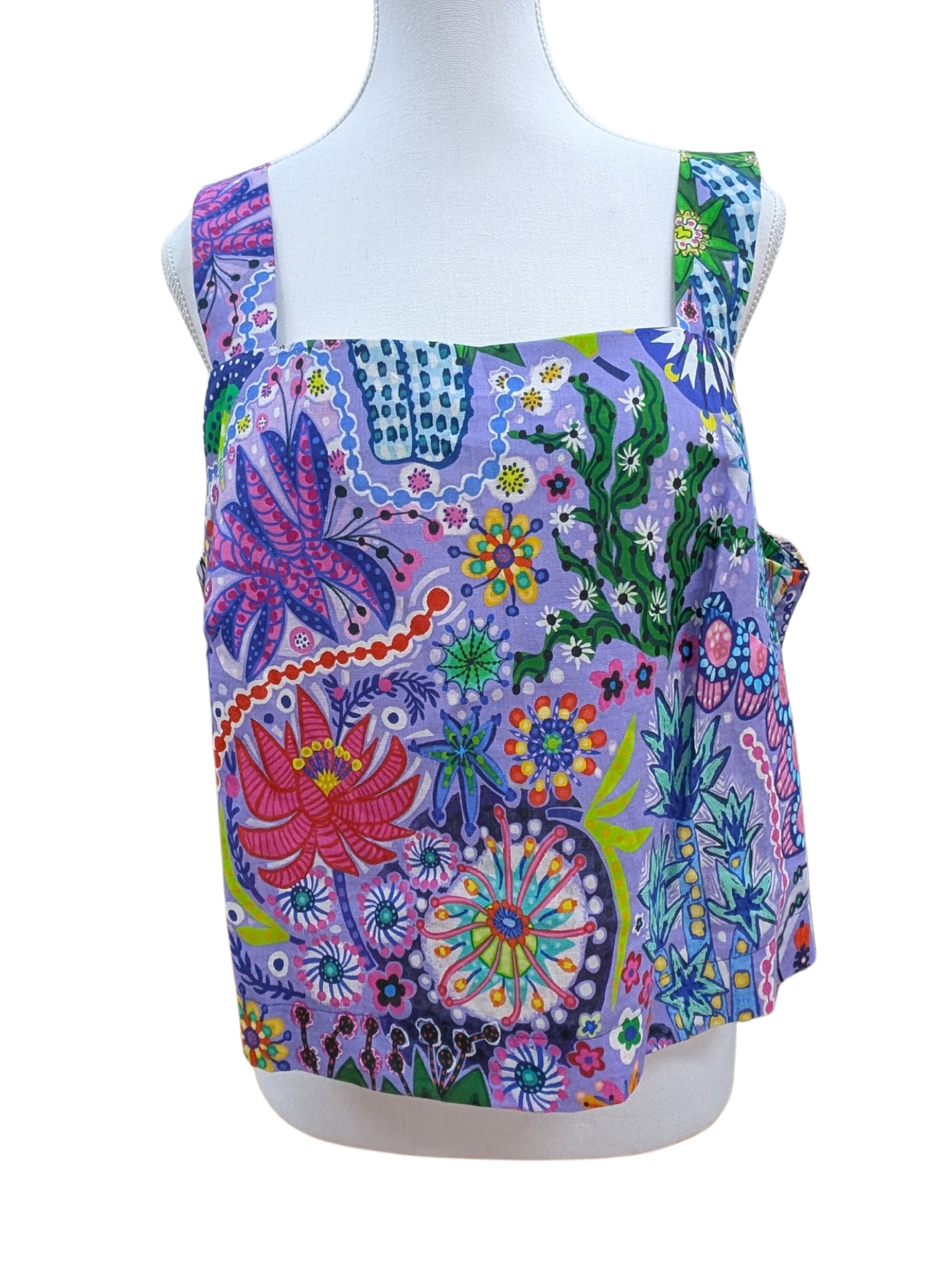 Petunia Top Neon Sea