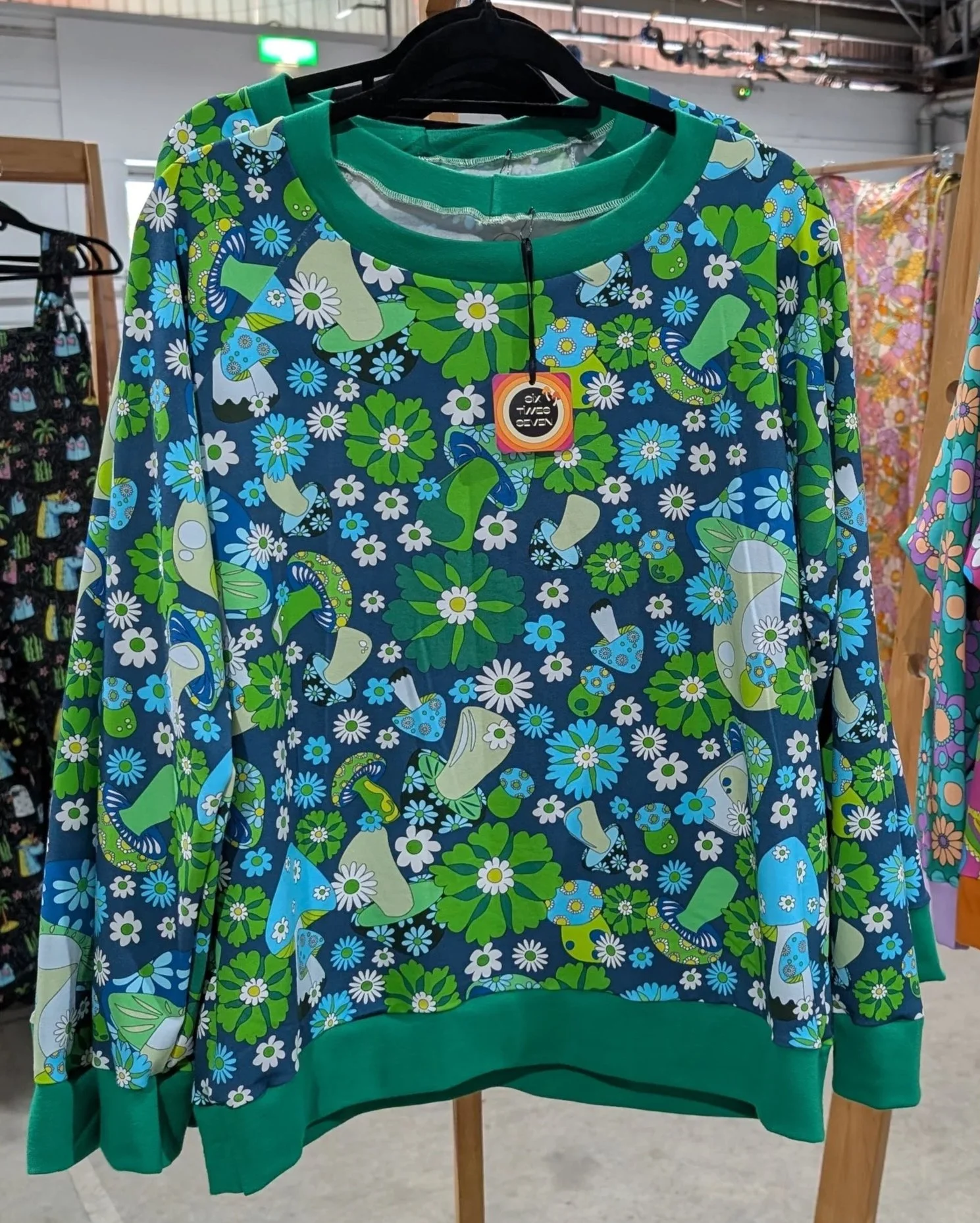 Ford Sweater Green Mushies