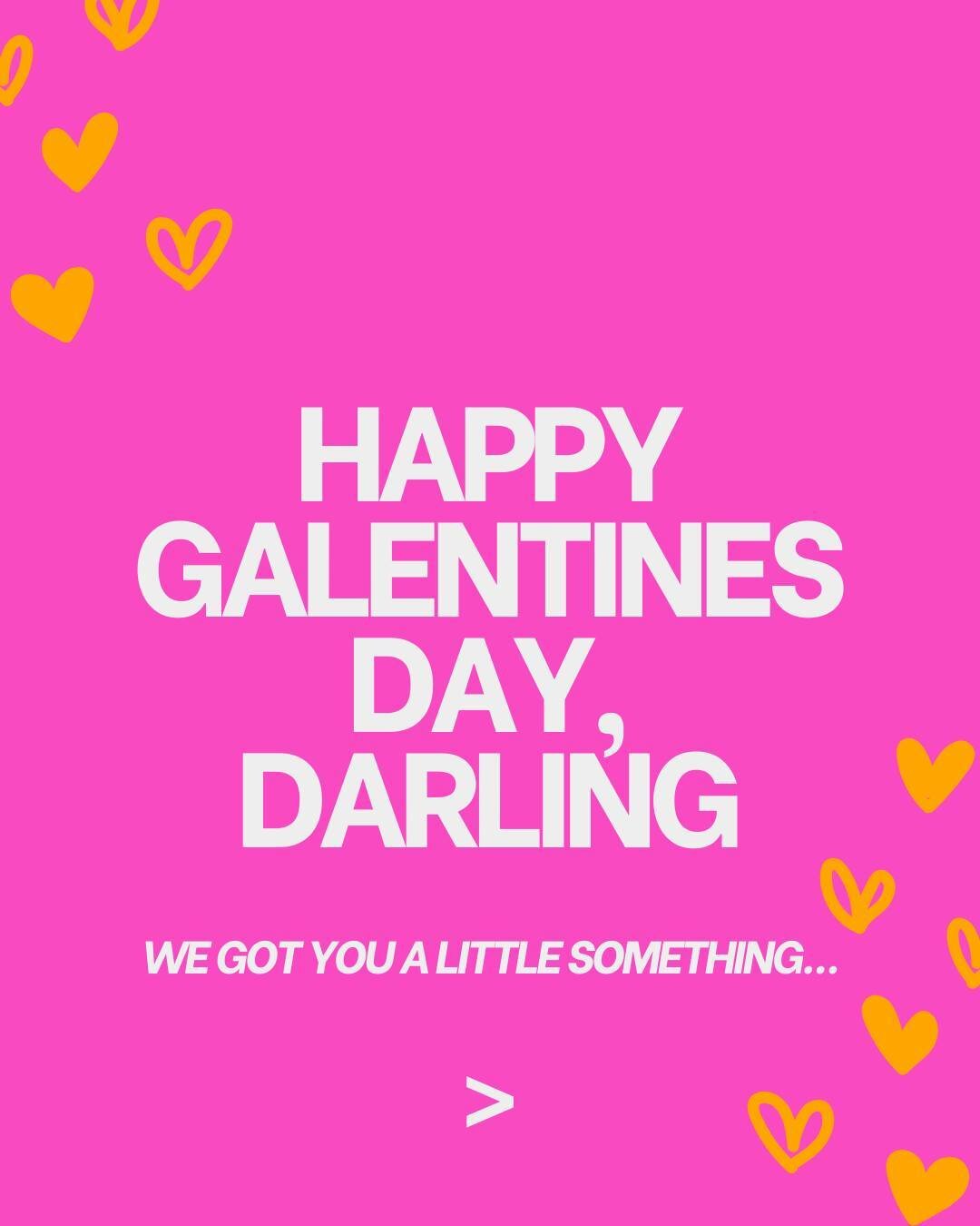 Happy Galentines Day, lovers 🧡

We have a little something for you to celebrate love, gals in business and marketing. 

Jump in quick! xo