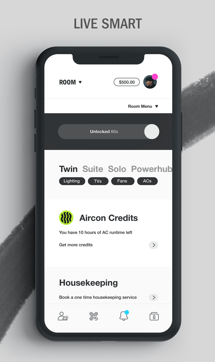 innocell app design smart living room controls branding agency.png