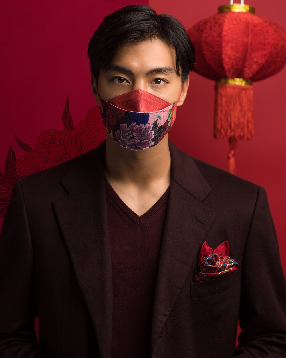hong kong chinese new year collection portrait male red jacket.jpg