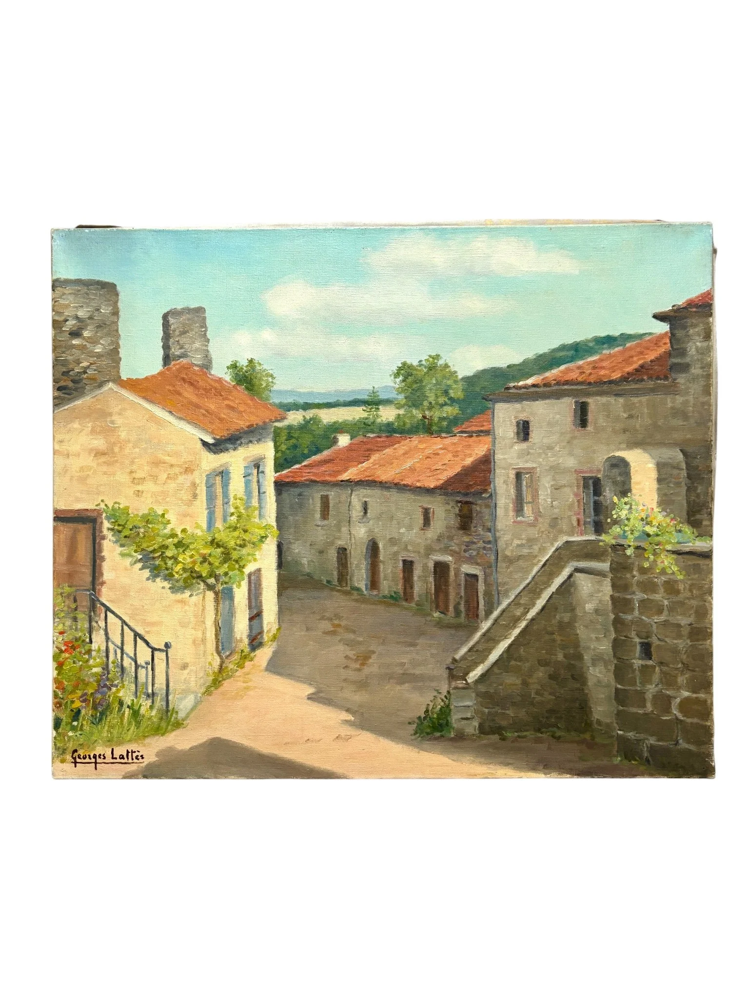 peinture-huile-toile-71-georges-lattes-art-moderne-axs-design-paris-france