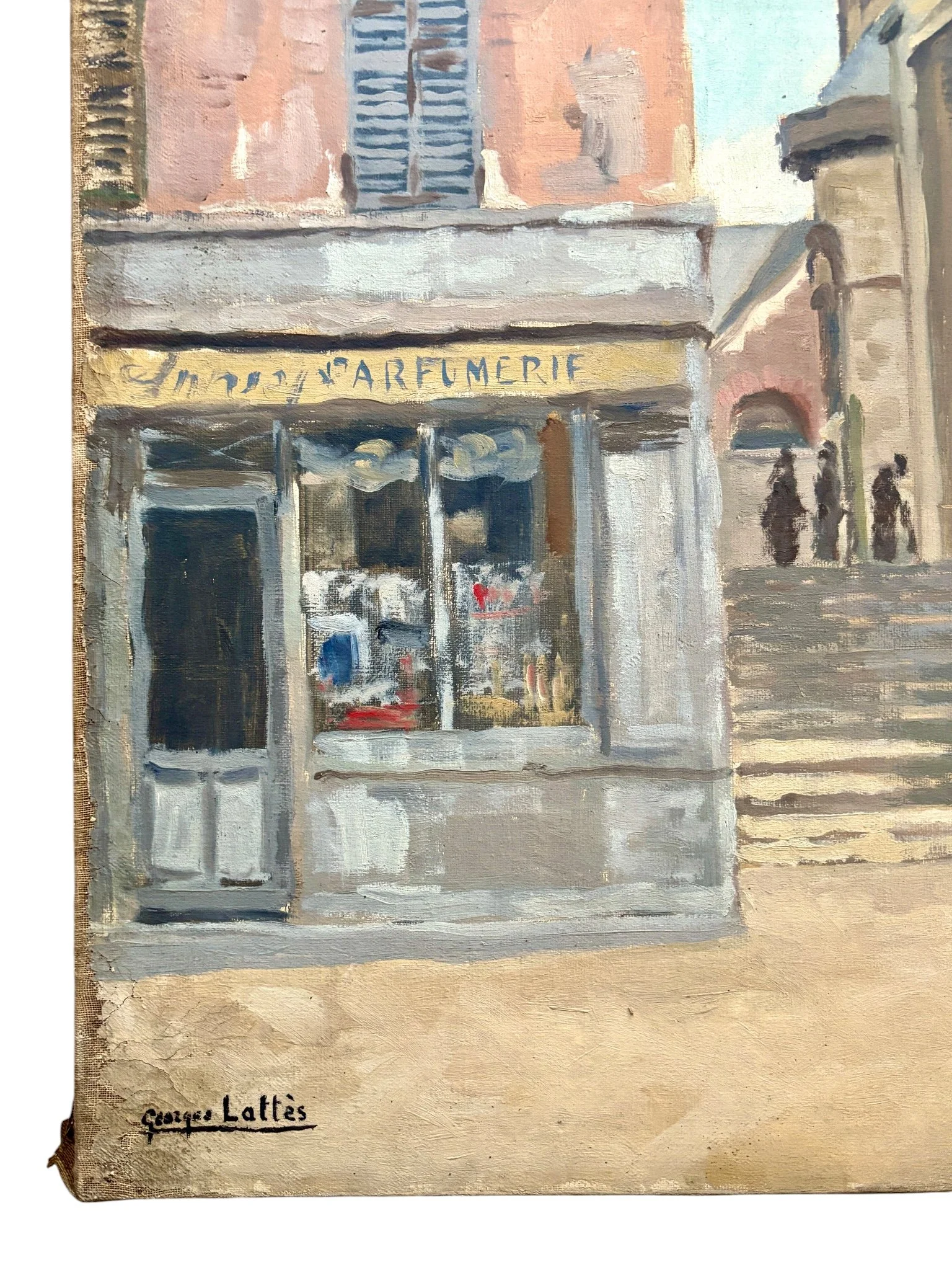 peinture-huile-toile-87-georges-lattes-art-moderne-axs-design-paris-france