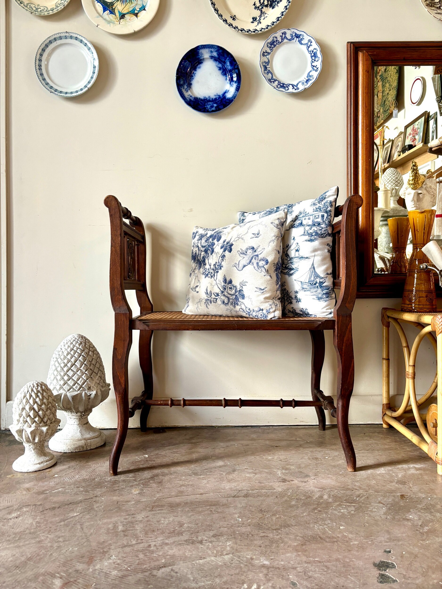 banc-bois-cannage-assise-vintage-axs-design-paris-france