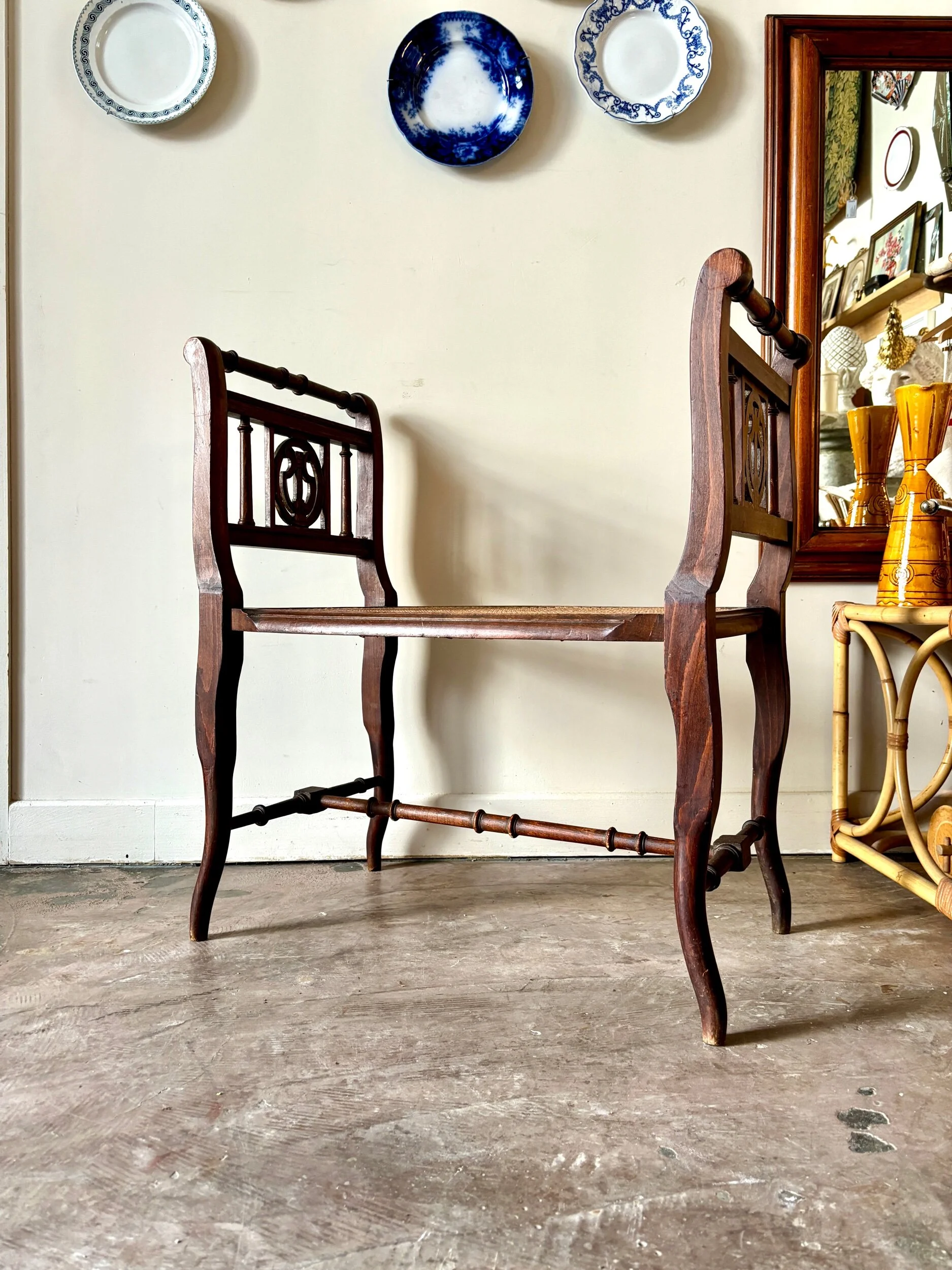 banc-bois-cannage-assise-vintage-axs-design-paris-france