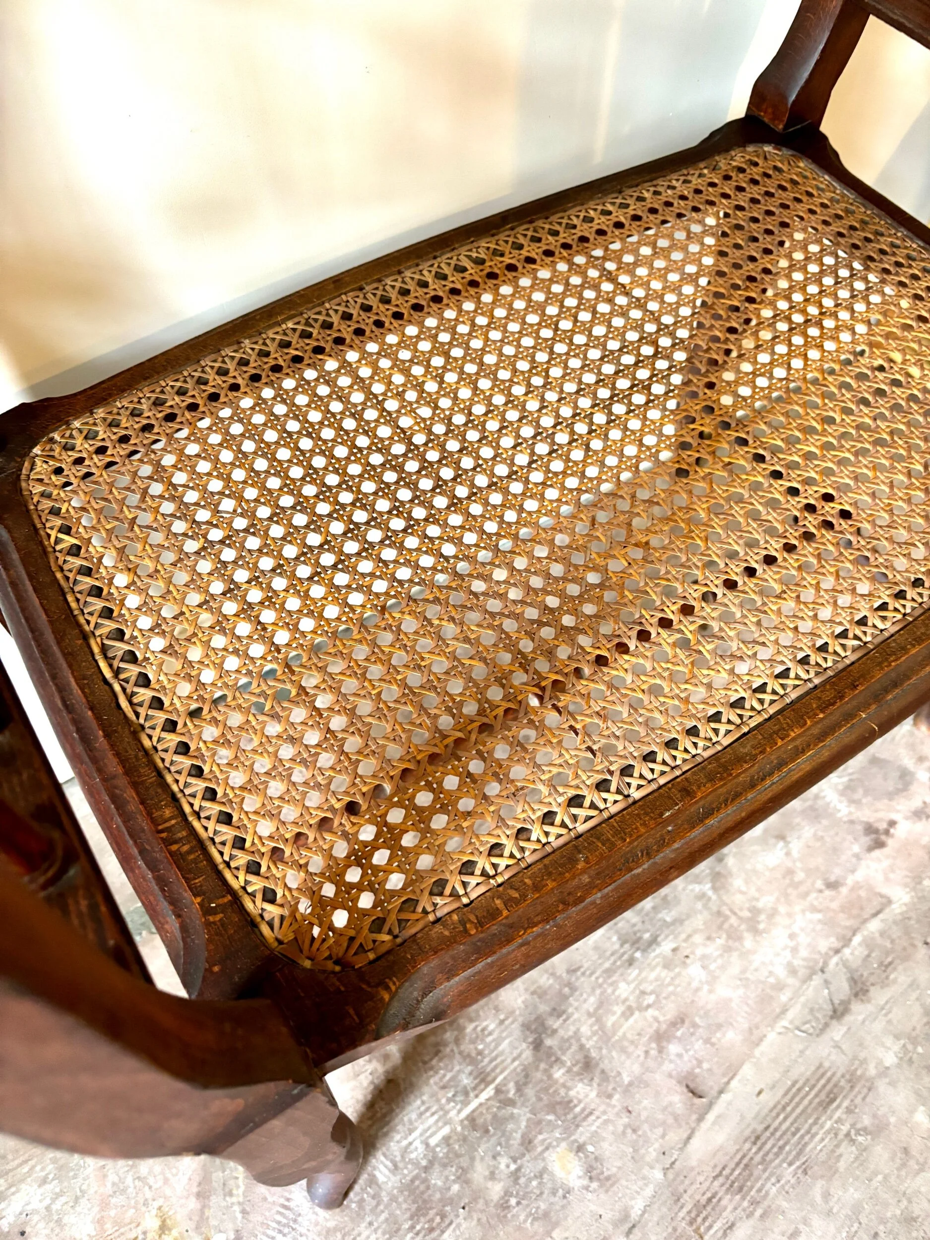 banc-bois-cannage-assise-vintage-axs-design-paris-france