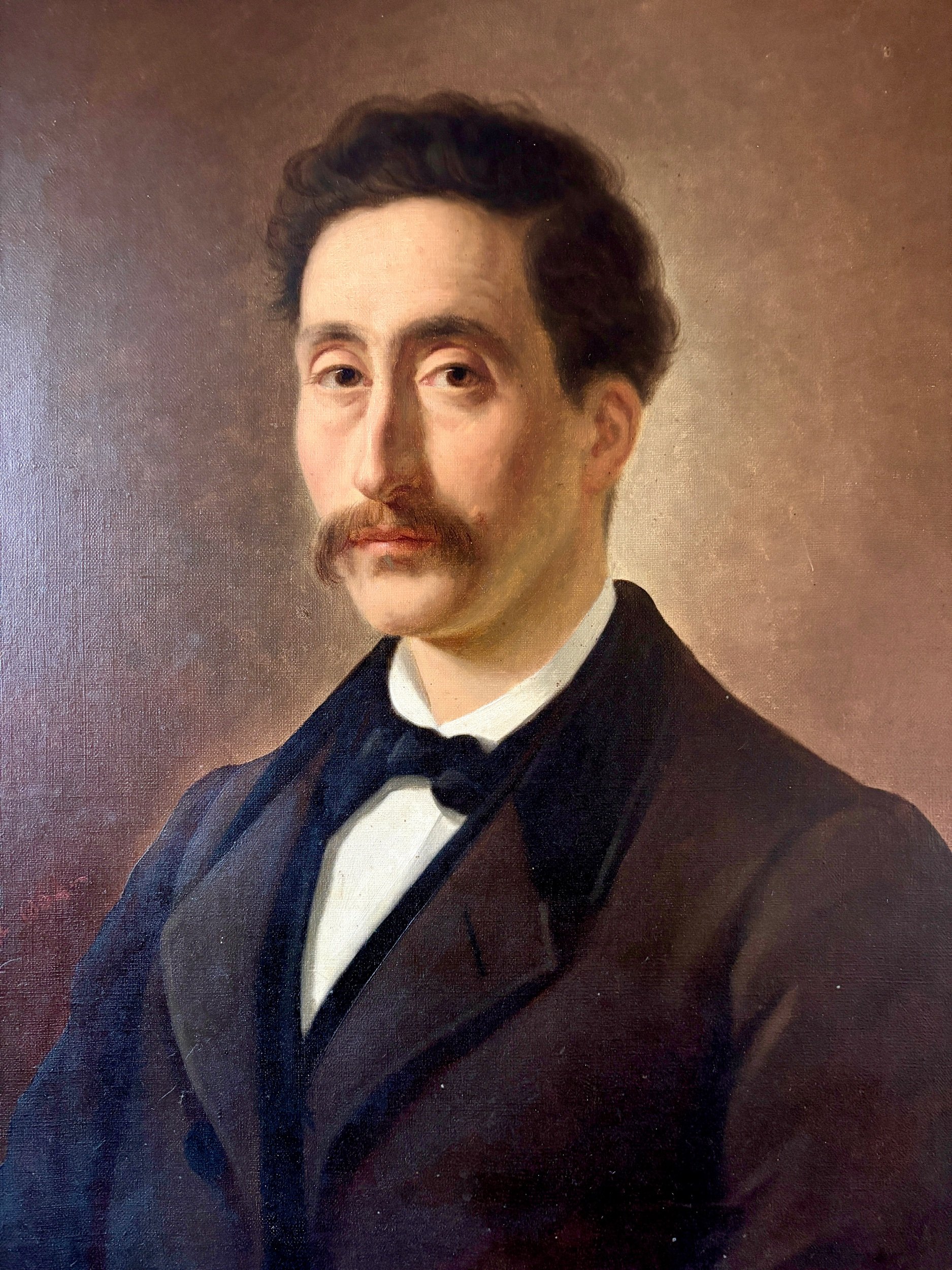 portrait-peinture-cadre-art-antique-vintage-decoration-axs-design-paris-france