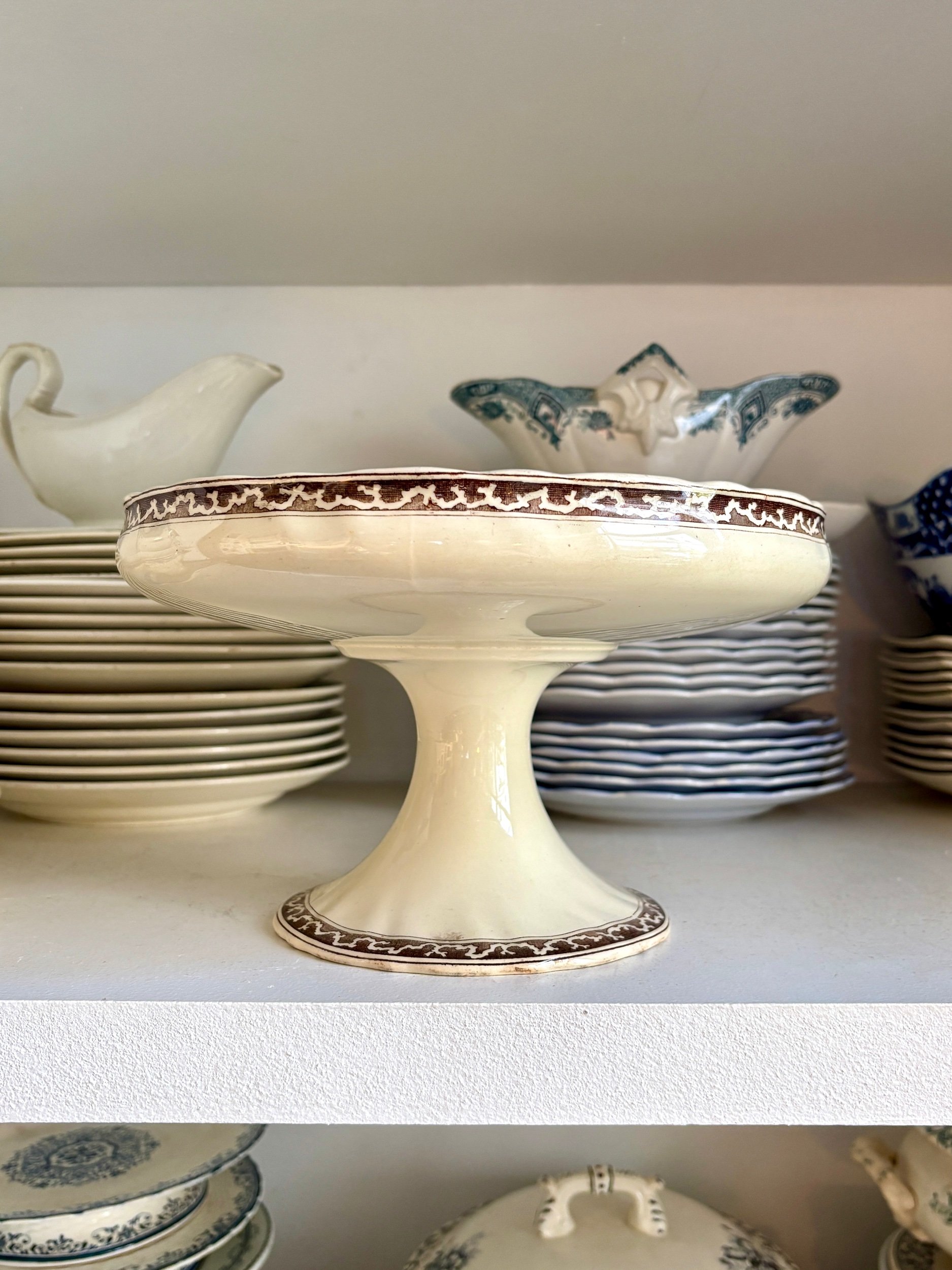 grand-compotier-creil-montereau-terre-fer-marron-beige-vaisselle-vintage-axs-design-paris-france