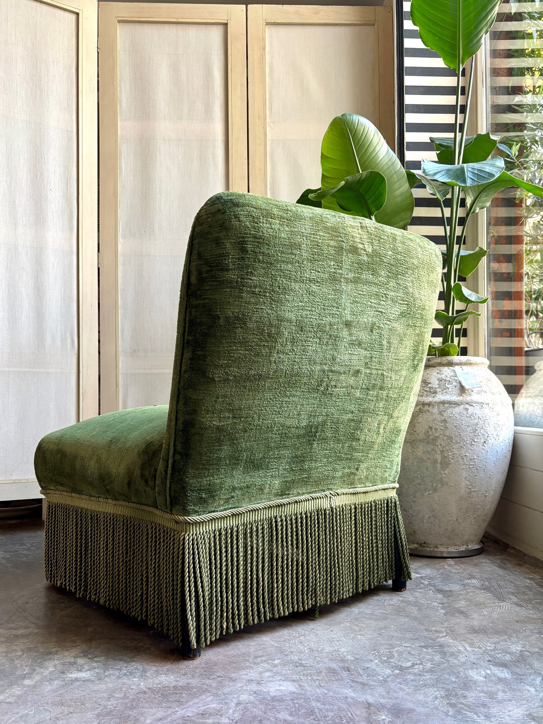 chauffeuse-napoleon-iii-velours-vert-assisevintage-axs-design-paris-france