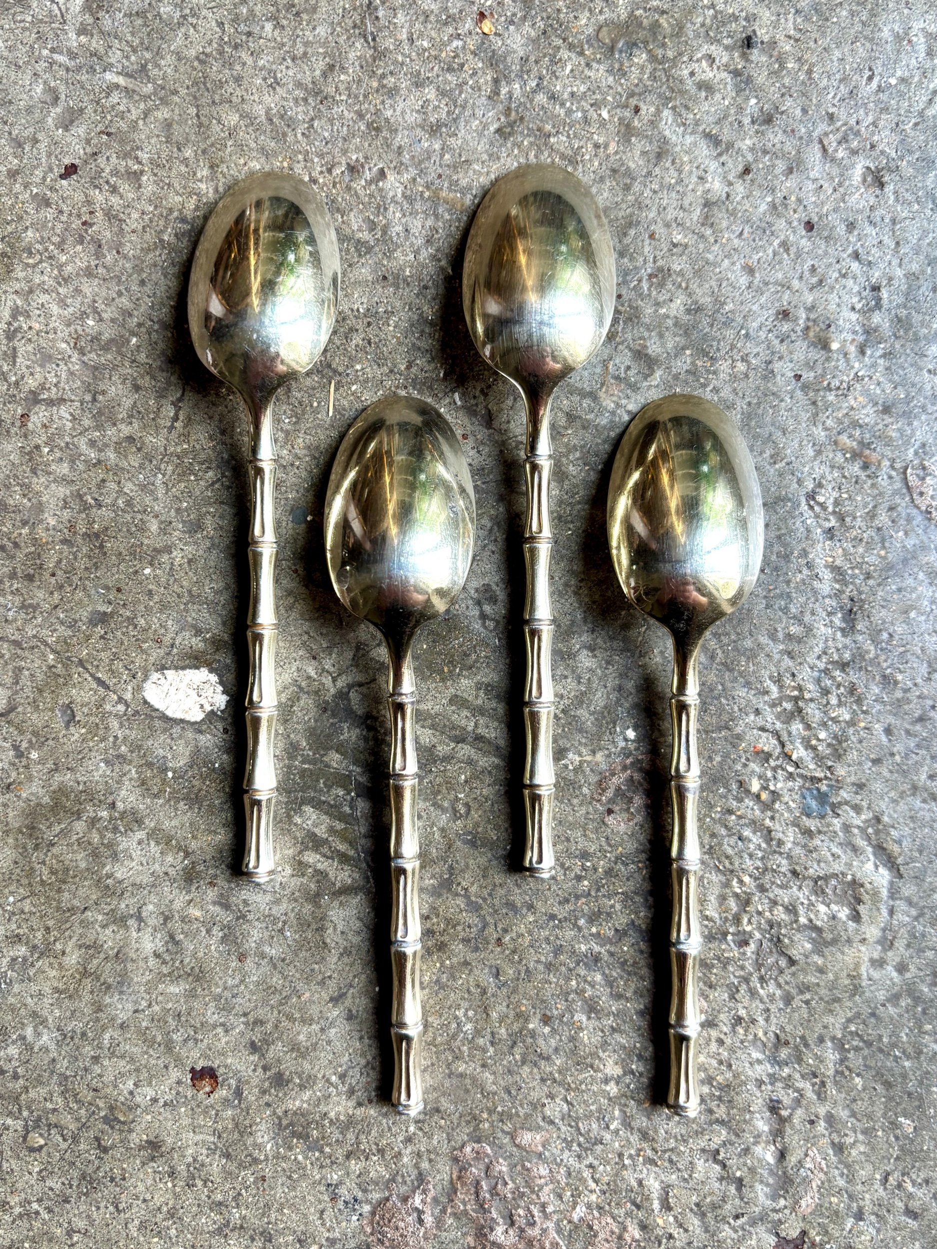 cuilleres-moka-metal-argente-dore-bambou-decoration-vintage-paris-france