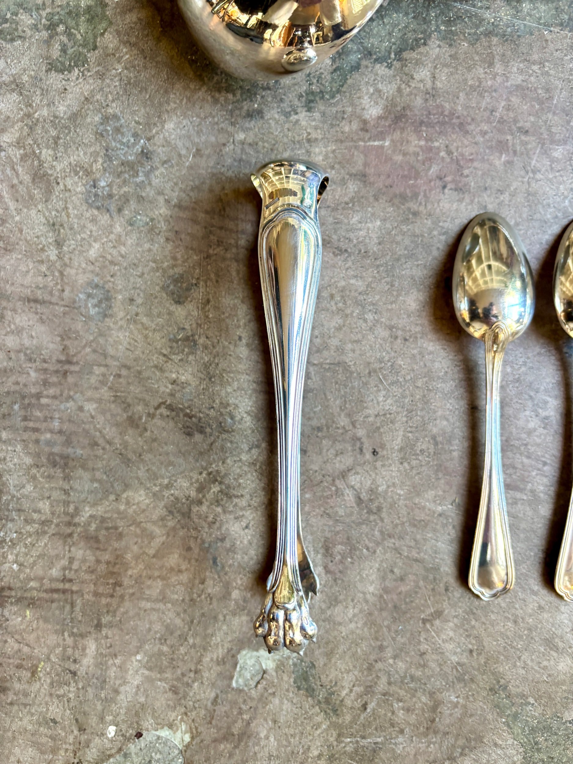 menagere-couverts-metal-argent-ebene-bois-fourchette-cuillere-louche-couteau-vintage-vaisselle-axs-design-paris-france