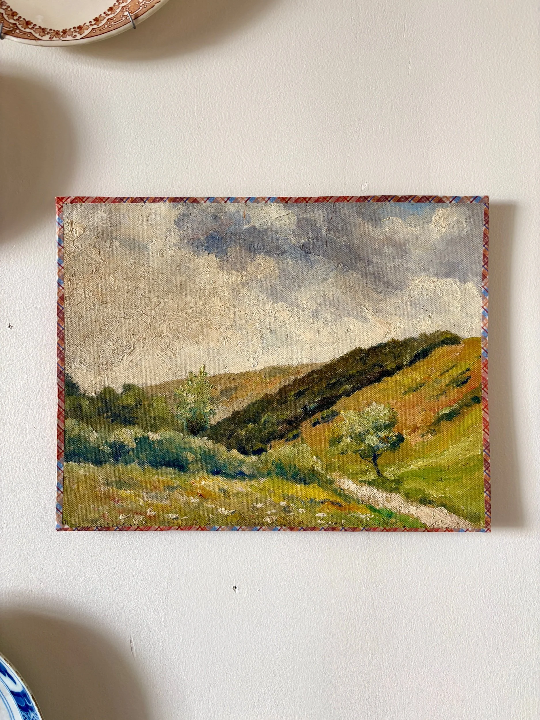 Peinture à l'huile sur toile "Forêt" n°20