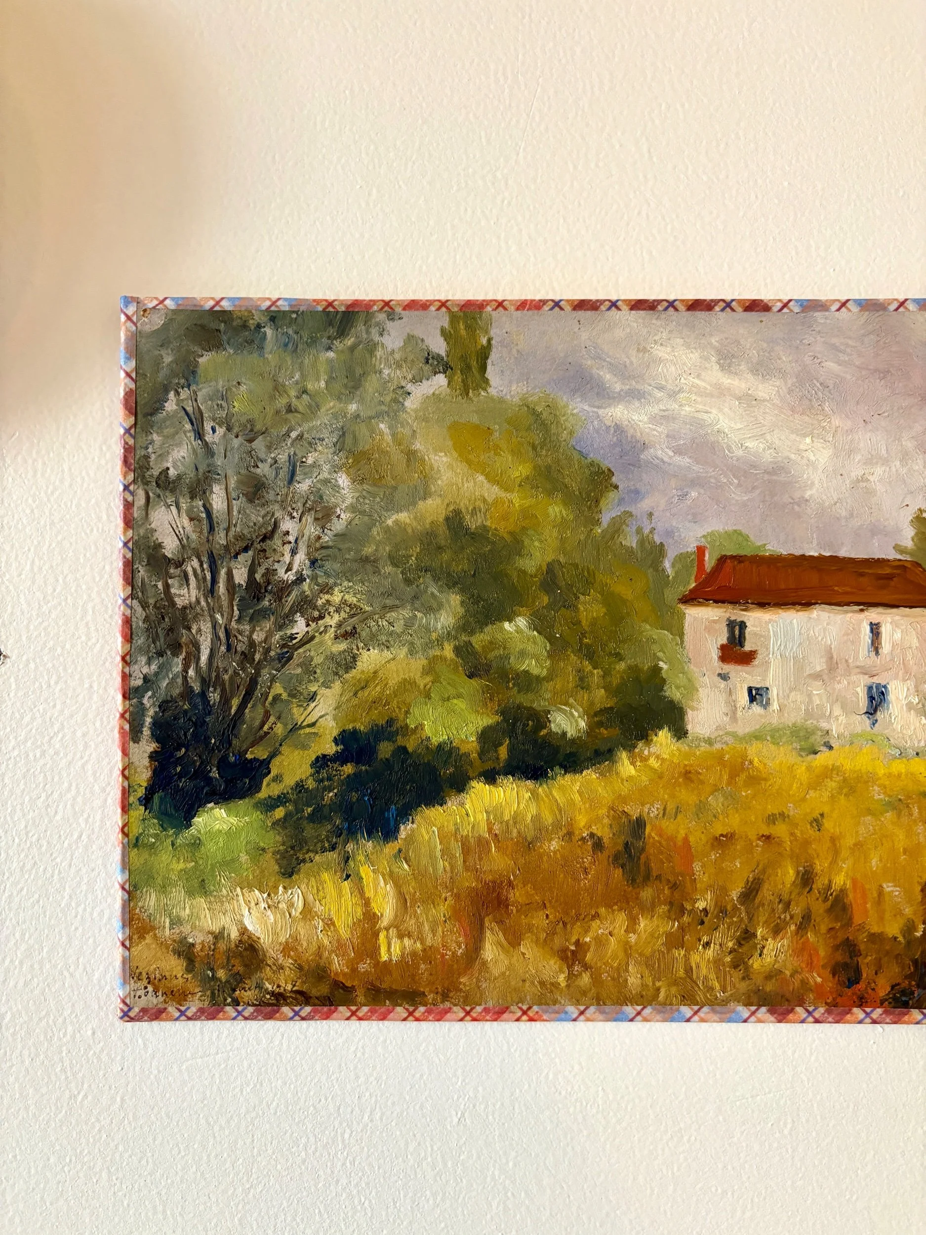 peinture-huile-toile-maison-foret-3-art-decoration-vintage-axs-design-paris-france