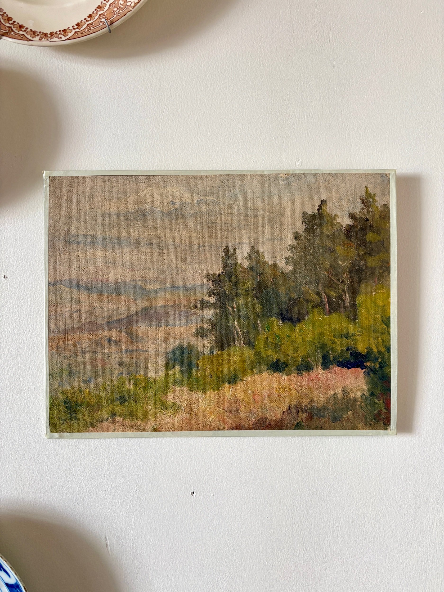 peinture-huile-toile-foret-6-art-vintage-axs-design-paris-france