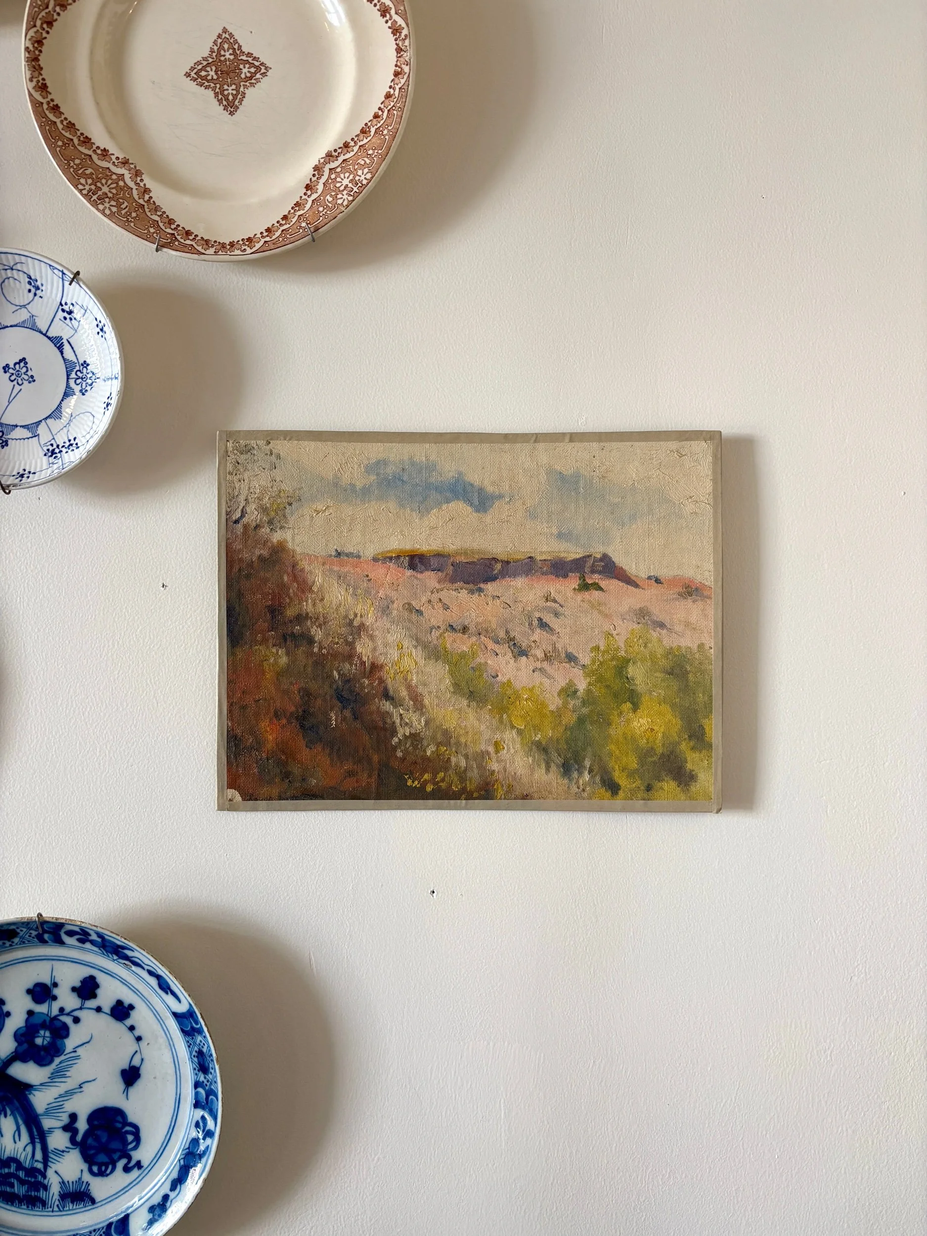 peinture-huile-toile-nature-foret-falaise-art-decoration-vintage-axs-design-paris-france